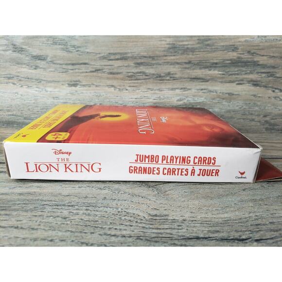 Disney The Lion King Jumbo Playing Cards for Kids - Picture 3 of 5